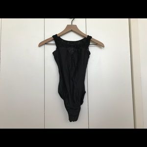 Black Motion Wear Leotard